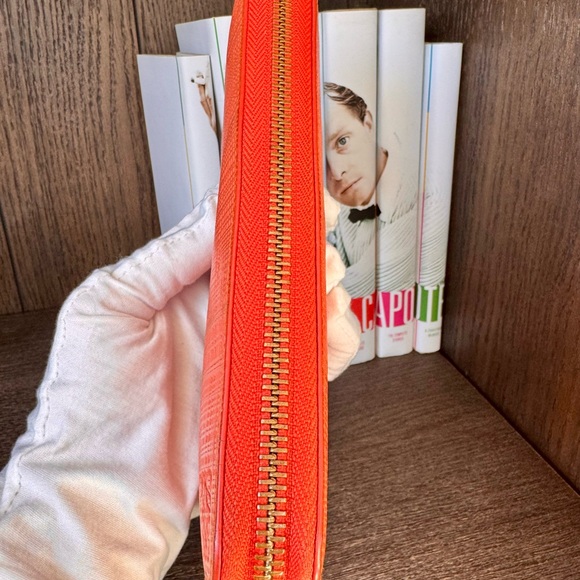 Rare Loewe Goya 4 Textured Anagram Zippy Wallet - Picture 4 of 10